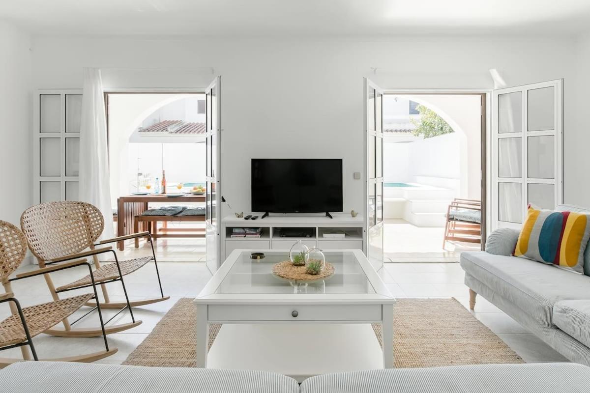Beachfront Villa With Private Pool In Manta Rota Vila Nova de Cacela Eksteriør billede