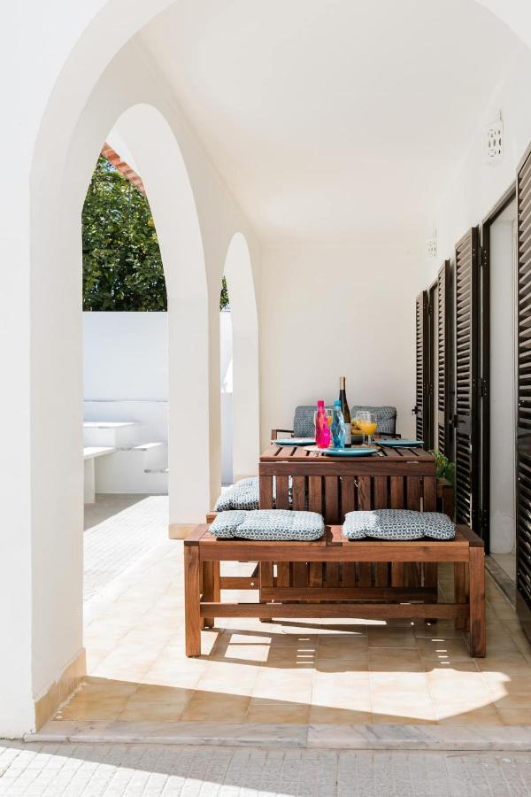 Beachfront Villa With Private Pool In Manta Rota Vila Nova de Cacela Eksteriør billede