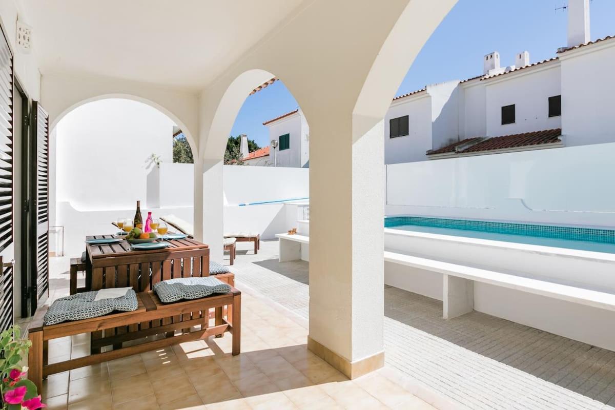 Beachfront Villa With Private Pool In Manta Rota Vila Nova de Cacela Eksteriør billede